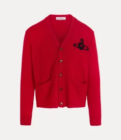 Knitwear|Vivienne Westwood Alex Cardigan RED