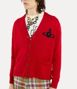 Knitwear|Vivienne Westwood Alex Cardigan RED