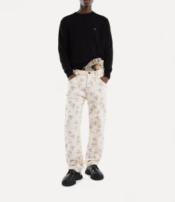 Knitwear And Sweatshirts|Vivienne Westwood Alex Round Neck Sweater BLACK