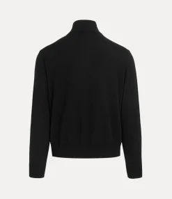 Knitwear And Sweatshirts|Vivienne Westwood Alex Turtleneck Jumper BLACK