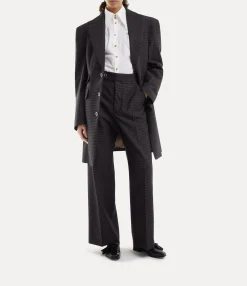 Coats And Jackets|Vivienne Westwood Alien Three Button Coat BLACK