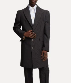 Coats And Jackets|Vivienne Westwood Alien Three Button Coat BLACK