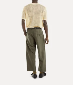 Trousers And Shorts|Vivienne Westwood Alien Trousers GREEN