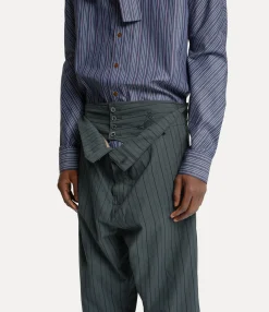 Trousers And Shorts|Vivienne Westwood Alien Trousers GREY STRIPES
