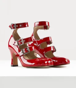 Sandals|Pumps|Vivienne Westwood Animal Toe Three-strap RED