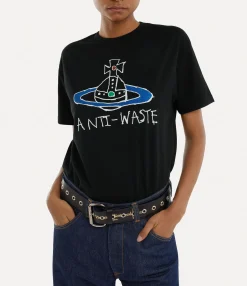 T-Shirts And Polos|Sweatshirts And T-Shirts|Vivienne Westwood Anti-Waste Classic T-shirt BLACK