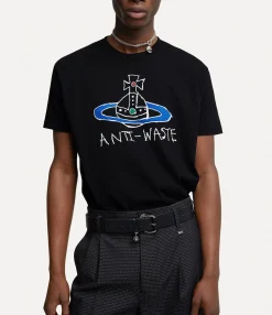 T-Shirts And Polos|Sweatshirts And T-Shirts|Vivienne Westwood Anti-Waste Classic T-shirt BLACK