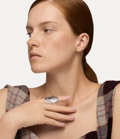 Classic Styles|Rings|Vivienne Westwood Armour Ring PLATINUM