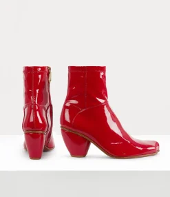 Boots|Vivienne Westwood Atom Ankle Boot RED