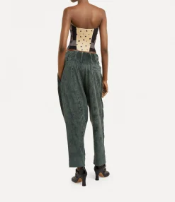 Corsets|Vivienne Westwood Audrey Corset BLUE PATTERN