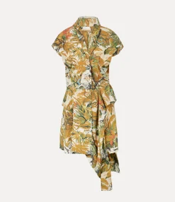 Dresses|Vivienne Westwood Baroness Bib Dress JUNGLE PRINT