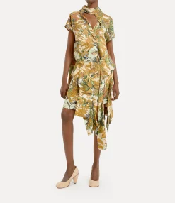 Dresses|Vivienne Westwood Baroness Bib Dress JUNGLE PRINT