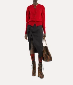 Knitwear|Vivienne Westwood Bea Cardigan RED