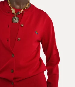 Knitwear|Vivienne Westwood Bea Cardigan RED
