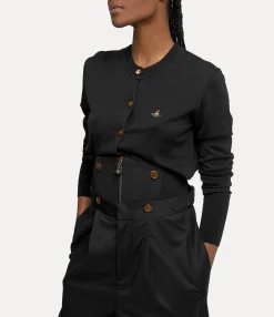 Knitwear|Vivienne Westwood Bea Cardigan BLACK