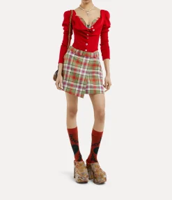Knitwear|Vivienne Westwood Bea Corset Cardi RED