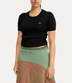 Tops And Shirts|Knitwear|Vivienne Westwood Bea Top BLACK