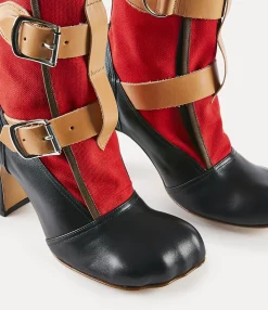 Boots|Vivienne Westwood Bondage Boot RED