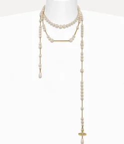 Necklaces|Classic Styles|Vivienne Westwood Broken Pearl Necklace
