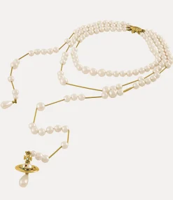 Necklaces|Classic Styles|Vivienne Westwood Broken Pearl Necklace