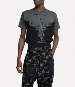 T-Shirts And Polos|Vivienne Westwood Bust Classic T-shirt GREY