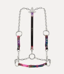 Belts And Harnesses|Belts And Harnesses|Vivienne Westwood Chain Harness CANDY TARTAN