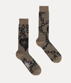 Socks|Socks And Tights|Vivienne Westwood Chain Socks SAND