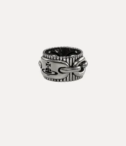 Rings|Rings|Vivienne Westwood Ciaran Ring ANTIQUE RUTHENIUM