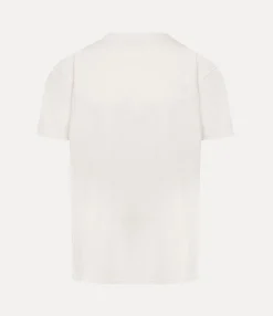 T-Shirts And Polos|Sweatshirts And T-Shirts|Vivienne Westwood Classic T-Shirt Multicolour Orb WHITE