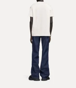 T-Shirts And Polos|Sweatshirts And T-Shirts|Vivienne Westwood Classic T-Shirt Multicolour Orb WHITE