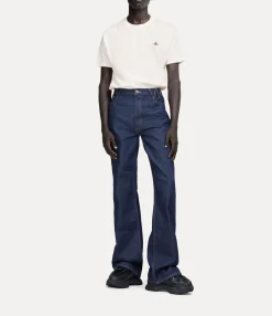 T-Shirts And Polos|Sweatshirts And T-Shirts|Vivienne Westwood Classic T-Shirt Multicolour Orb WHITE