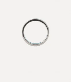 Rings|Rings|Vivienne Westwood Conduit Street Ring PLATINUM / TURQUOISE Enamel