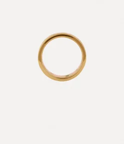 Rings|Rings|Vivienne Westwood Conduit Street Ring GOLD / ORANGE Enamel