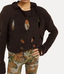 Knitwear And Sweatshirts|Knitwear|Vivienne Westwood Cora Jumper BROWN
