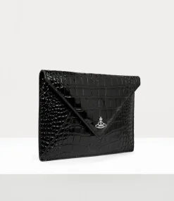 Clutches|Vivienne Westwood Crocodile Envelope Clutch
