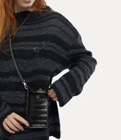 Crossbody Bags|Crossbody Bags|Vivienne Westwood Crocodile Phone Bag