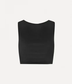 Sweatshirts And T-Shirts|Vivienne Westwood Crop Querelle Vest BLACK