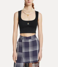 Sweatshirts And T-Shirts|Vivienne Westwood Crop Querelle Vest BLACK