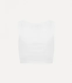 Sweatshirts And T-Shirts|Vivienne Westwood Crop Querelle Vest WHITE