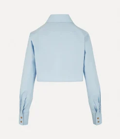 Tops And Shirts|Vivienne Westwood Cut Off Heart Shirt BLUE