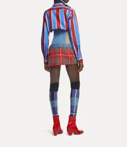 Tops And Shirts|Vivienne Westwood Cut Off Heart Shirt RED/BLUE