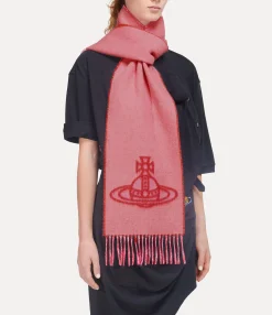 Scarves And Ponchos|Scarves And Ponchos|Vivienne Westwood Double Logo Scarf