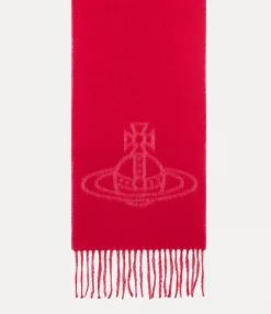 Scarves And Ponchos|Scarves And Ponchos|Vivienne Westwood Double Logo Scarf