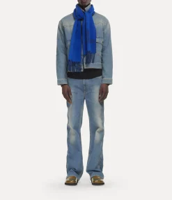 Scarves And Ponchos|Scarves And Ponchos|Vivienne Westwood Double Logo Scarf