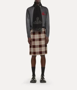 Scarves And Ponchos|Scarves And Ponchos|Vivienne Westwood Double Logo Scarf