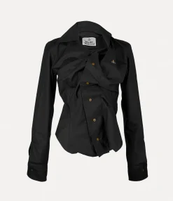 Tops And Shirts|Vivienne Westwood Drunken Shirt BLACK