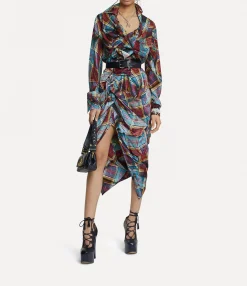 Tops And Shirts|Vivienne Westwood Drunken Shirt MULTI TARTAN