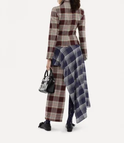 Coats And Jackets|Vivienne Westwood Drunken Tailored Jacket RED CHECK