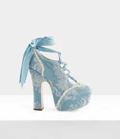 Platforms|Vivienne Westwood Elevated Ghillie BLUE CORAL