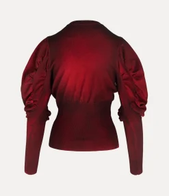 Knitwear|Vivienne Westwood Eli Cardi RED/BLACK